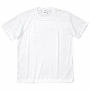 1283190-MIZUNO/Tシャツ ホワイト マーク無 メンズ トップス 半袖Tシャツ ドライTシャツ/M