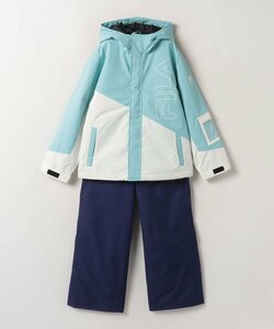 1557949-FILA/ジュニア スキーウェア 上下セット セットアップ スノースーツ 子供用 サイズ調整機能付き