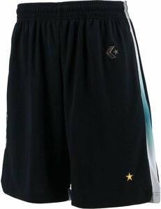 1448982-CONVERSE/メンズ プラクティスパンツ ポケット付き ゴールドシリーズ バスケットボール/L