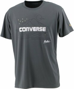 1448957-CONVERSE/メンズ 半袖 プリントＴシャツ ゴールドシリーズ バスケットボール/M