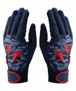 1573771-UNDER ARMOUR/UAスターター バッティンググローブ 野球 手袋 両手用/MD