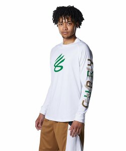 1525818-UNDER ARMOUR/カリー テック ロゴ ロングスリーブTシャツXXL