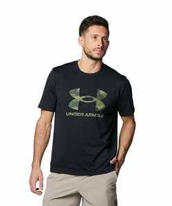 1578841-UNDER ARMOUR/メンズ UAテック カモ ビッグロゴ ショートスリーブTシャツ 半袖 トッ