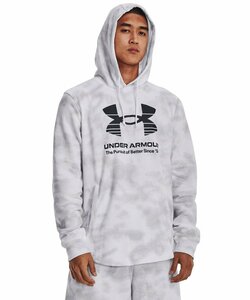 1470754-UNDER ARMOUR/メンズ UAライバルテリー フーディ トレーニングウェア スポーツ スウェ