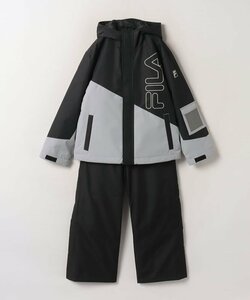 1557944-FILA/ジュニア スキーウェア 上下セット セットアップ スノースーツ 子供用 サイズ調整機能付き