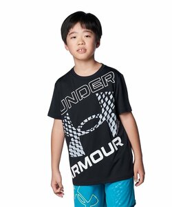 1578398-UNDER ARMOUR/キッズ ジュニア UAテック スーパービッグロゴ ショートスリーブTシャツ 子供用/YLG