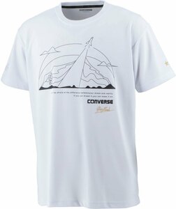 1450164-CONVERSE/ゴールドシリーズ 昇華Ｔシャツ 半袖 プラクティスシャツ バスケットボール ウェア