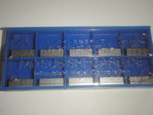 MITSUBISHI　ロウ付けチップ　P20-STi20　08-4　F10B　1箱10個入り　未使用　