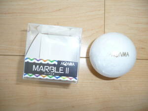 ホンマ MARBLEⅡ（マーブル2）ホワイト パークゴルフボール HONMA