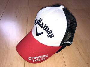 23％off! Callaway TOUR A MESH CAP 24 JM キャップ C24990103 ホワイト/レッド/ネイビー(1034)