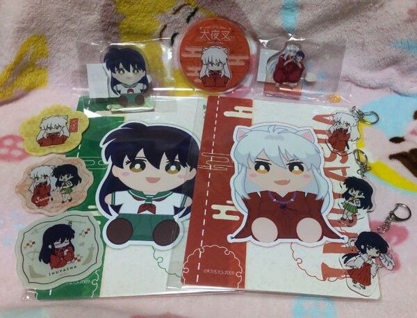 犬夜叉&かごめ グッズ セット 犬夜叉くじ