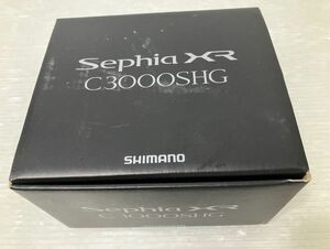 HS309-240509-123【中古】シマノ 21 セフィア XR C3000SHG 2021年モデル スピニングリール シングルハンドル エギング Sephia SHIMANO