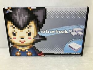 HS303-240509-033【未使用】レトロフリーク コントローラーアダプターセット CY-RF-B retrofeak CYBERGadget ゲームギア セガ・マークⅡ 他