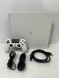 HM099-240523-49【中古】PS4 本体 動作OK SONY PlayStation4 CUH-2202A 500GB ホワイト ソニー プレイステーション4 海外版