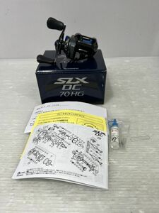 HH454-240528-123【美品】SIMANO シマノ 20 SLX DC 70HG ベイトリール 釣具 フィッシング RIGHT 右巻