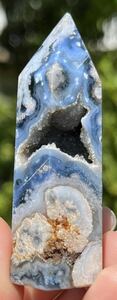 Rare Good качество! голубой цветок age-to натуральный камень tower sale