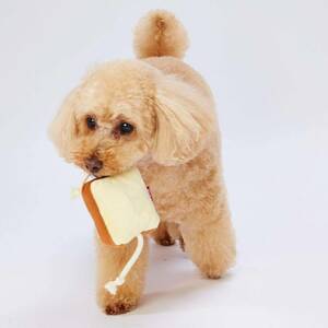 ペティオ (Petio) 犬用おもちゃ もちもちパン屋さん 食パン