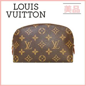 ルイヴィトン M47515 モノグラム ポーチ ポシェット・コスメティック PM LOUIS VUITTON コスメポーチ メイクポーチ 化粧ポーチ