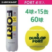 ☆☆☆「送料無料」　ダンロップ フォート(DUNLOP FORT)　新品未開封4個入り×15缶 　最新商品！！ 