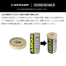 ◆◆◆運賃無料　ダンロップフォート（DUNLOP　FORT）テニスボール　2球入　7缶_画像2