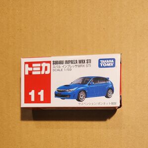 スバル インプレッサ WRX STI （1/59スケール トミカ No.11 785392）