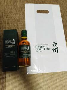 【未開栓】サントリー 白州蒸溜所限定ウイスキー 180ml シングルモルト ノンチルフィルタード製法 4月27日新発売品