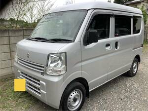 スズキエブリイ DA17V H29年 7万キロ台 車検8年5月4WDエマージェンシーブレーキ PAリミテッド(ハイルーフ) RBS装着車