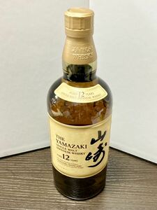 【新品未開封 送料無料 即日対応】 サントリー山崎 シングルモルト ウイスキー 12年 43% 700ml 瓶 びん