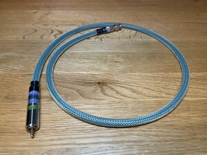 SILVER COAX ADVANCE 75Ωデジタルケーブル1.0m AUDIO MIJINKO 同軸デジタルケーブル オーディオみじんこ