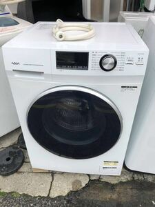 N*AQUA aqua 8.0 kilo drum type washing machine AQW-FV800E. hot water wash with function *