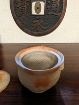 宝瓶 急須 煎茶道具 備前焼 煎茶器 茶道具、古い、名工、置物、人気、時代物_画像3