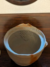 煎茶道具 急須 宝瓶 備前焼 煎茶器 茶道具、亀、古い、置物、時代物、珍品_画像3