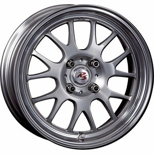 RS ST AIR MONOBLOCK 15インチ 6.5J +35 4-100 ブラッシュド/バフクリアリップ 4本セット クリムソン RS ST AIR モノブロック CRIMSON