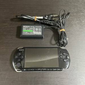 ★現状品★ PSP-3000 ピアノブラック　バッテリー、充電器付属