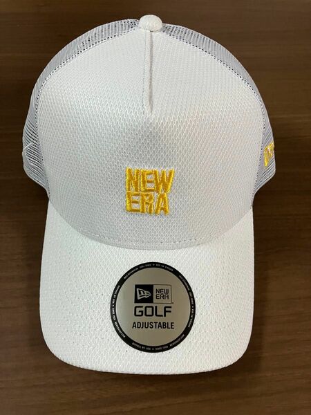 【新品】NEW ERA ニューエラ ゴルフ メッシュキャップ メンズ フリーサイズ ホワイト 値下不可