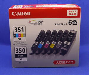 Canon / キャノン 純正インクタンク【 BCI-351＋350/6MP 】（6色マルチパック）期限切れ / 未開封品 !!