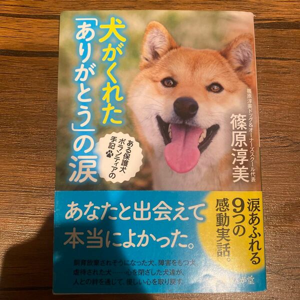 犬がくれた「ありがとう」の涙　ある保護犬ボランティアの手記 （文庫ぎんが堂　し２－１） 篠原淳美／著