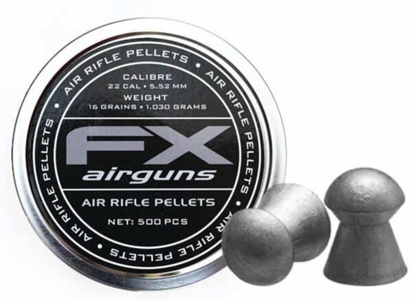 FX プレミアム 5.5mm 16gr(1.030g) 空気銃 ペレット500発入り 空気銃弾