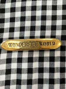  beautiful goods * one da full world * with logo barrette * Gold * Kaneko Isao * Pink House * Ingeborg * Smart letter postage 180 jpy 