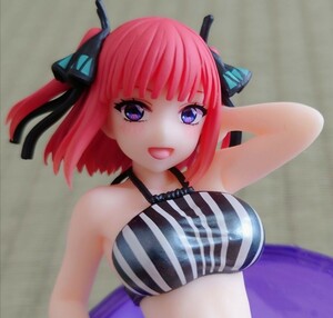 定形外350円AquaFloatGirls　五等分の花嫁　中野二乃　フィギュア　Nakano Nino swimsuit　japan anime figure TAITO 中野四葉　中野三玖