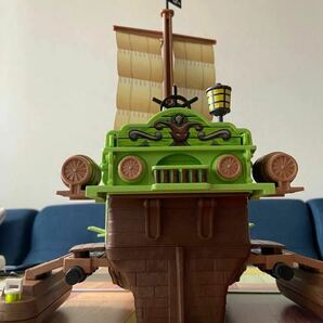 ［80サイズ］新品プレイモービル スーパー4の海賊船 ※船だけです ガイコツはつきません playmobil yoru ミニチュア ドールハウスの画像3