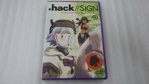 ●DVD●監督:真下耕一/シリーズ構成:伊藤和典●.hack//SIGN/ドットハック・サイン 1●中古●