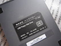 中古品　バッファロー　Floppy DisK　FD-2USB　2倍速モデル 読み書きチェック済 外付けUSB-FDD_画像3