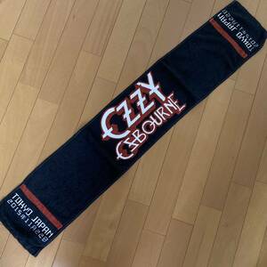 OZZY OSBOURNE muffler полотенце 2015 год . день ..Ozzfest Japan oz fe -тактный Tour официальный товары oji-* oz bo-n стандартный товар 