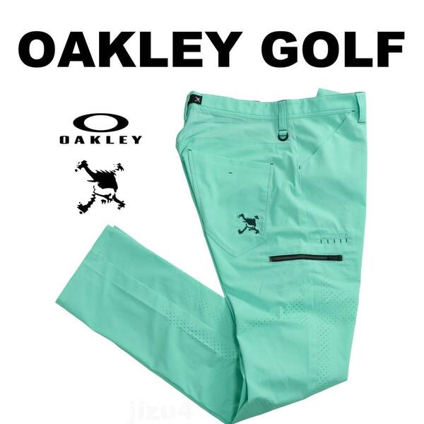 ■【82】春夏 定価14,300円 OAKLEY オークリー GOLF Skull BREATHABLE Z-3D TAPERED パンツ■