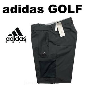 #[96] обычная цена 12,000 иен Adidas Golf боковой карман шорты чёрный #