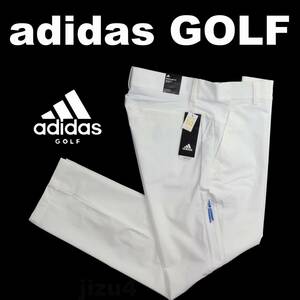 #[79] spring summer regular price 12,000 jpy Adidas Golf EX STRETCH ACTIVE side pocket ankle height pants white #