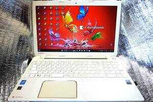 ◇TOSHIBA B754/88KW 第4世代 i7-4700MQ 2.4GHz 新品SSD512GB+2ndHDD Bluetooth無線 WEBカメラ 15.6LEDタッチパネル Win10+11/64bit◇