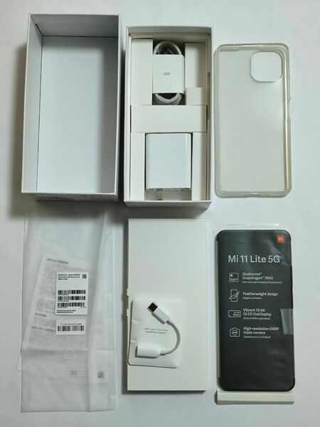 Xiaomi Mi 11 Lite 5G 128GB SIMフリー ガラスフィルム3枚付き