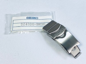 D240DG-BK00 SEIKO セイコー 純正Dバックル 18mm チタン SBDA001/SBDA003/7S25-00D0他用 ネクロネコゆうパケット送料無料